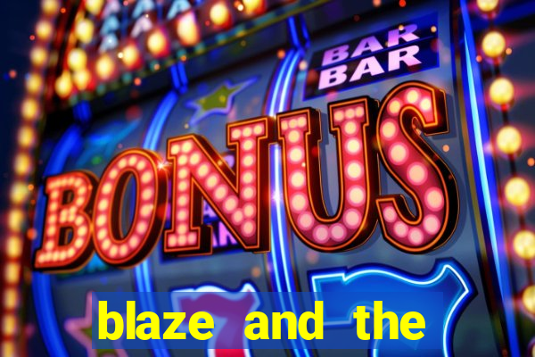 blaze and the monster machines logo font